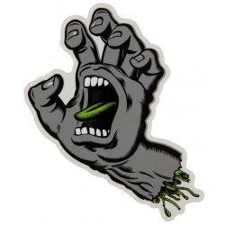 Santa Cruz Screaming Hand - Cool Gray - Mid sticker