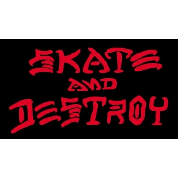 Skate And Destroy - Zwart Rood