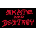 Skate And Destroy - Black Red