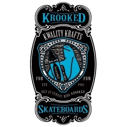 Krooked Krayon Blue sticker
