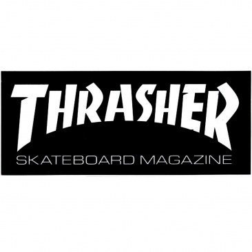 Thrasher Skate Mag - Black Sticker