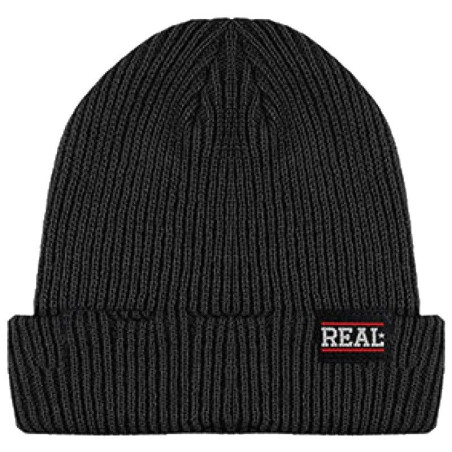 Gorra Real Brazalete con logo de barra - Negro