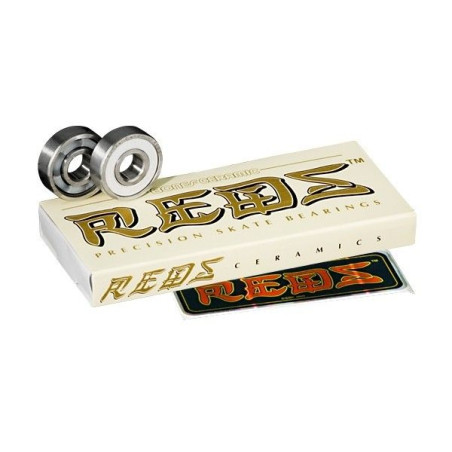 Roulements de skate Bones Bearings Bones Super Reds Ceramics