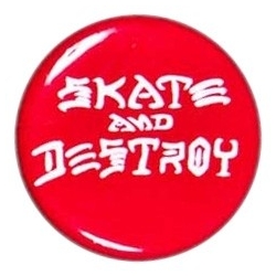 Thrasher Skate And Destroy Button pins-badge