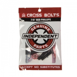 Independent 7/8 "Phillips Black Red screw screws