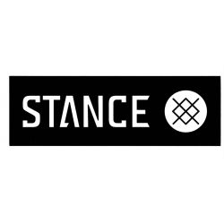 Stance Aufkleber Bar Logo - Schwarz - L. 