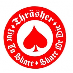 Thrasher Oath - Red/White sticker