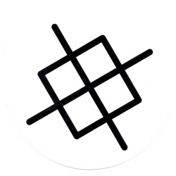 Stance Dot Logo - White - L sticker
