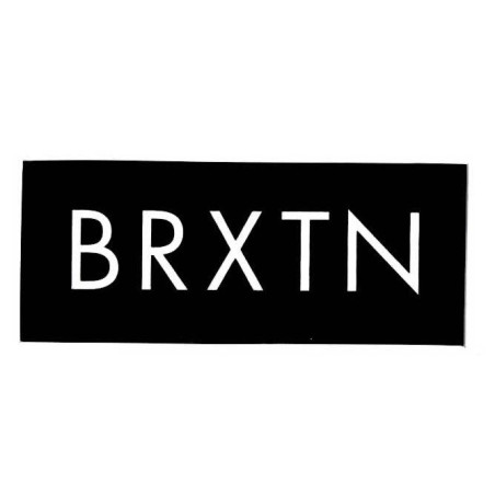 Pegatina Brixton BRXTN - Negro - S