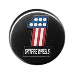 Spitfire Number Uno Button pins-badge