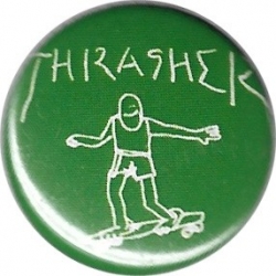 Thrasher Gonz button pins-badge