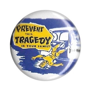 Thrasher Prevent This Tragedy Button Pins & Badge