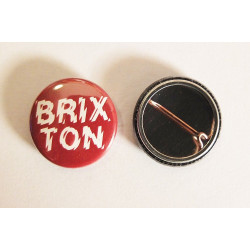 Positive Charge - Button - Red