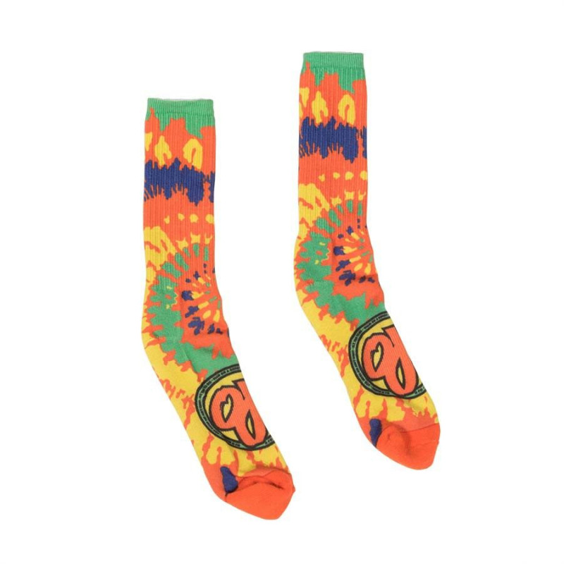 Socken OJ Tie Dye Elite Crew Bekleidung Orange Tie Dye - Bild 45867