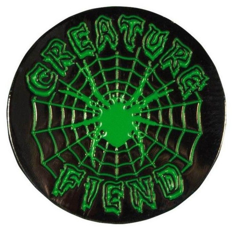 Spelden / Badge Creature Fiend Web Pin Zwart