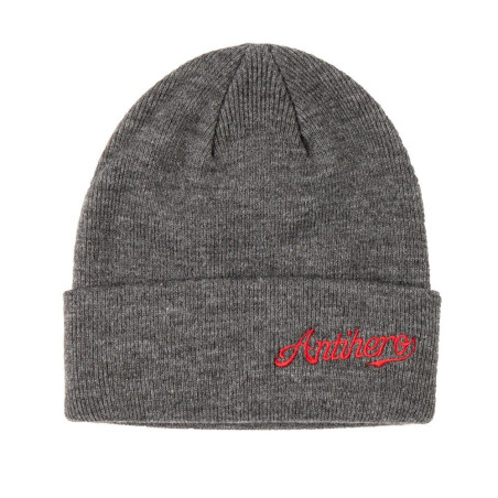 Gorra Anti-Hero SCRIPT - CARBÓN OSCURO - ROJO