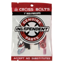 Independent 1 "Phillips Red Black screw screws
