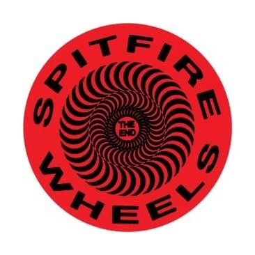 Spitfire Classic Swirl - Rosso / Nero - S Etichetta