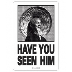 Powell Peralta Have you seen him - Black sticker