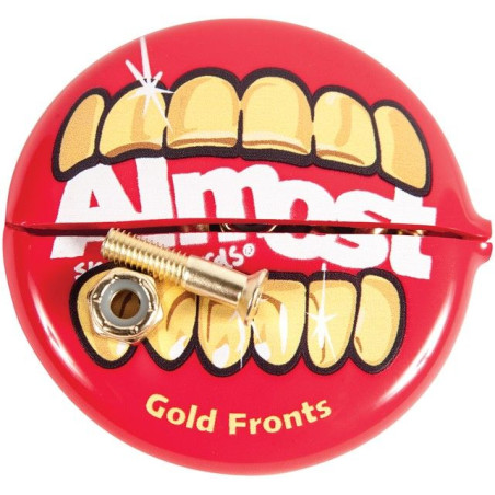 Screws Almost Allen 0.875 Inch Gold Mouth