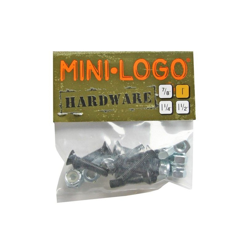 Pack of 8 Mini Logo Cruciform 1 Inch Screws