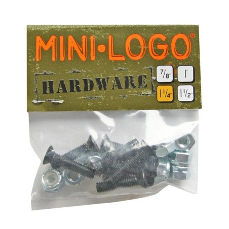 Parafusos Mini Logo Cruciforme 1,25 polegadas