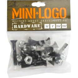 Pacote de 8 parafusos Mini Logo Cruzeta de 1,5 polegadas