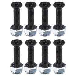 Set van 8 Mini Logo Crosshead 1,5 inch schroeven