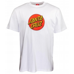 Santa Cruz Santa Cruz - Camiseta - Classic Dot - Branco camiseta