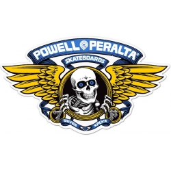 Powell Peralta Pegatina Destripador alado azul 