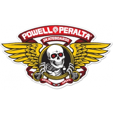Powell Peralta Winged Ripper Red Sticker