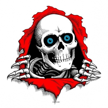 Powell Peralta Ripper Clear L Sticker