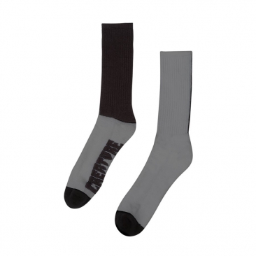 Creature Fifty Fifty Crew Black Green Chaussettes