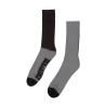 Calzini Creature Fifty Fifty Crew Grigio Nero - Immagine 57496