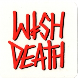 Deathwish Spray Logo sticker