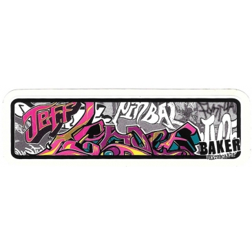 Baker jeff lenoce urban Sticker