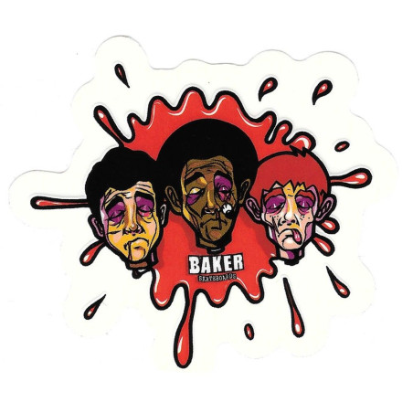Autocolante Baker respingar sangue