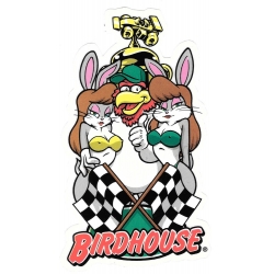 Birdhouse winner sticker