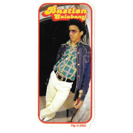 Pegatina Flip bastien salabanzi años 70