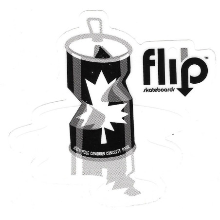 Pegatina Flip canadiense puede