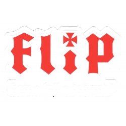 Flip hate kill destroy sticker