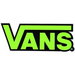 Vans Aufkleber klassisches neongrün 