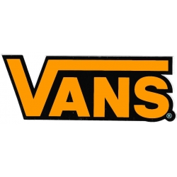Vans Aufkleber klassisches neonorange 