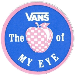 Vans the apple of my eye sticker