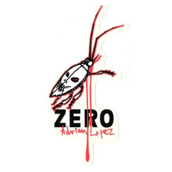 Zero Skateboards lopez insect bloed sticker