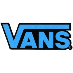 Vans Aufkleber klassisches blau 