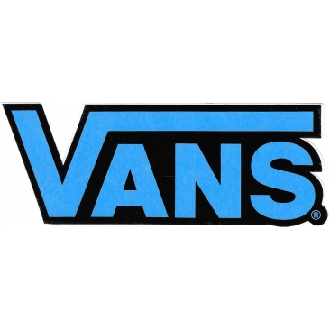 Vans klassisches blau Aufkleber