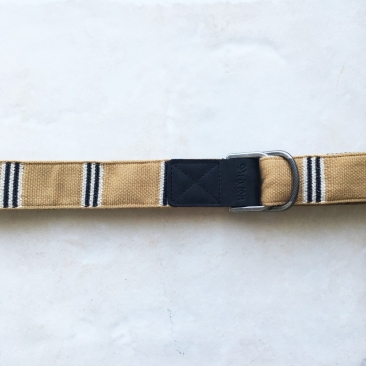 Brixton cream stripes Ceinture