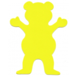 Grizzly yellow bear sticker