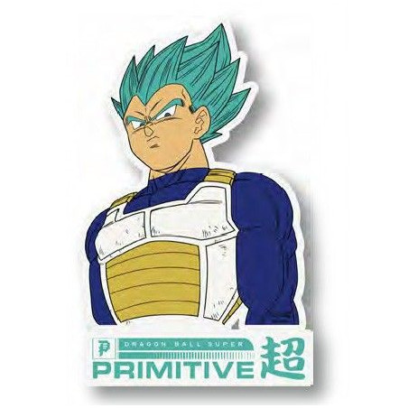 Pegatina Primitive Vegeta Clásico Claro